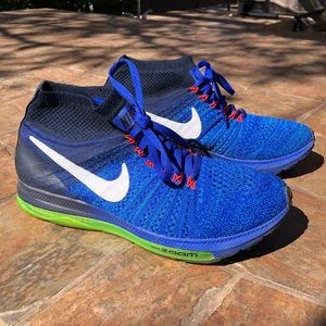 Nike Zoom All Out Flyknit - women’s 9 - blue/navy